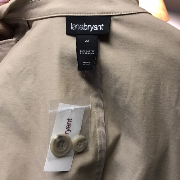 Lane Bryant khaki blazer - Picture 4 of 4